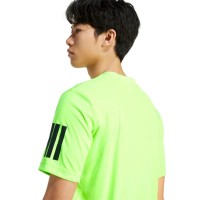 Camiseta Adidas Club 3 Stripes Lucid Limon  Oferta + Barato