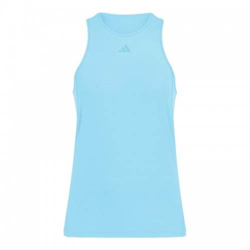 Maglietta femminile Adidas Club Blue Cyan