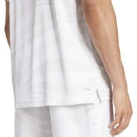 T-shirt adidas Club Graphic Blanc Gris  Offre - Pas cher