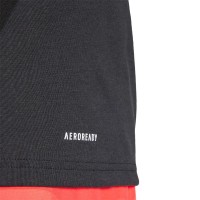 Camiseta Adidas Essentials Negro Rojo  Oferta + Barato