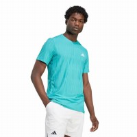 Camiseta Adidas Freelift Azul Teal  Oferta + Barato