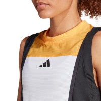 Adidas Match Pro Bianco Arancione Nero Maglietta Donna  Offerta + Economico