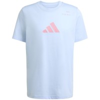 Camiseta Adidas Padel Graphic Azul Claro  Oferta + Barato