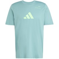 Camiseta Adidas Padel Graphic Teal  Oferta + Barato