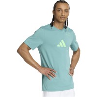 Camiseta Adidas Padel Graphic Teal  Oferta + Barato