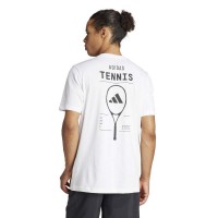 Adidas Tennis Category Graphic Maglietta Bianca  Offerta + Economico