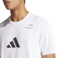 Adidas Tennis Category Graphic Maglietta Bianca  Offerta + Economico