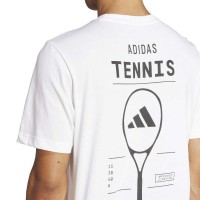 Adidas Tennis Category Graphic Maglietta Bianca  Offerta + Economico