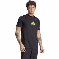 Adidas Tennis Category Graphic Maglietta Nero Limone  Offerta + Economico