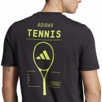 Adidas Tennis Category Graphic Maglietta Nero Limone  Offerta + Economico