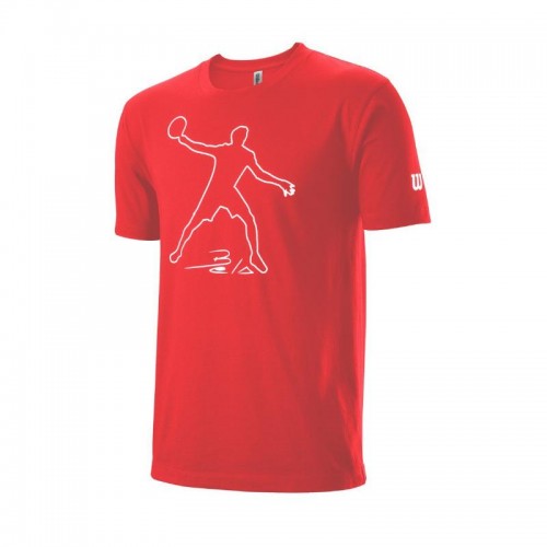 Camiseta Algodon Wilson Bela Rojo Camiseta Algodon Wilson Bela Rojo