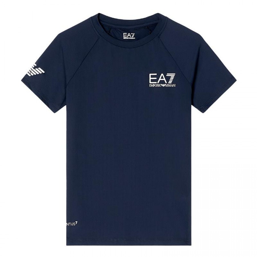 Camiseta Armani EA7 Ventus 7 Azul Marino Mujer