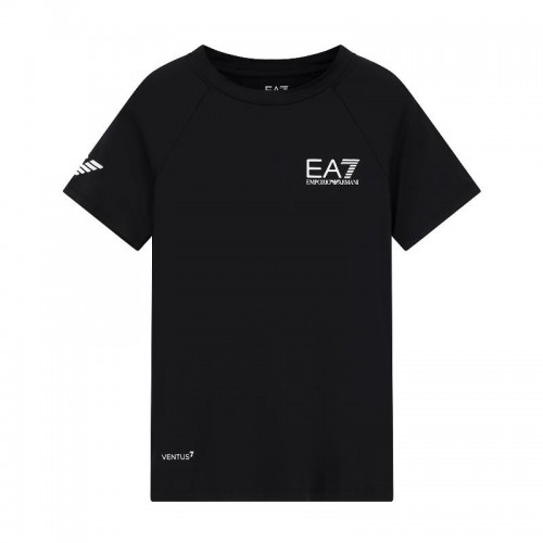 Camiseta Armani EA7 Ventus 7 Negro Mujer