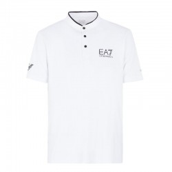 Camiseta Armani EA7 Ventus 7 Slim Fit Blanco Azul Armani