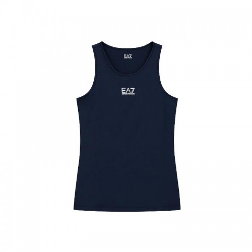 Camiseta Armani EA7 Ventus 7 Tennis Pro Azul Oscuro Mujer