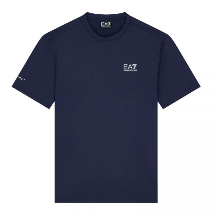 Camiseta Armani EA7 Ventus 7 Tennis Pro Regular Azul Armani