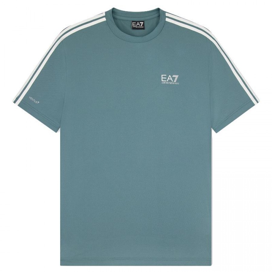 Camiseta Armani EA7 Ventus 7 Tennis Pro Regular Verde