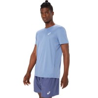 Camiseta Asics Core SS Top Azul Denim  Oferta + Barato