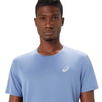 Camiseta Asics Core SS Top Azul Denim  Oferta + Barato