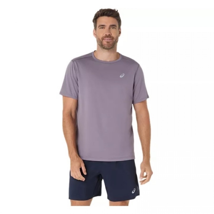 Asics Core SS Top Grigio Lavanda Maglietta  Offerta + Economico