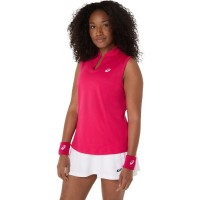 Camiseta Asics Court Rosa Brillante Mujer  Oferta + Barato