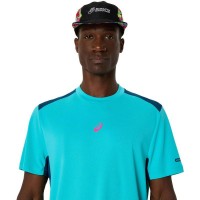 Camiseta Asics Padel Court SS Haut Aqua  Offre - Pas cher