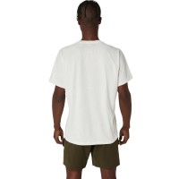 Camiseta Asics Game All Over Print SS Top Crema  Oferta + Barato
