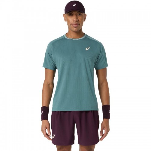 Camiseta Asics Game SS Top Verde