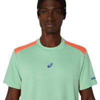 Asics Padel Court SS Top Mint Coral Maglietta