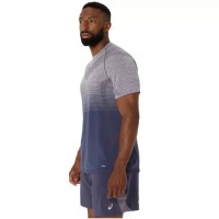 T-shirt Asics Seamless SS Top Lavanda Grigio Indaco Blu  Offerta + Economico
