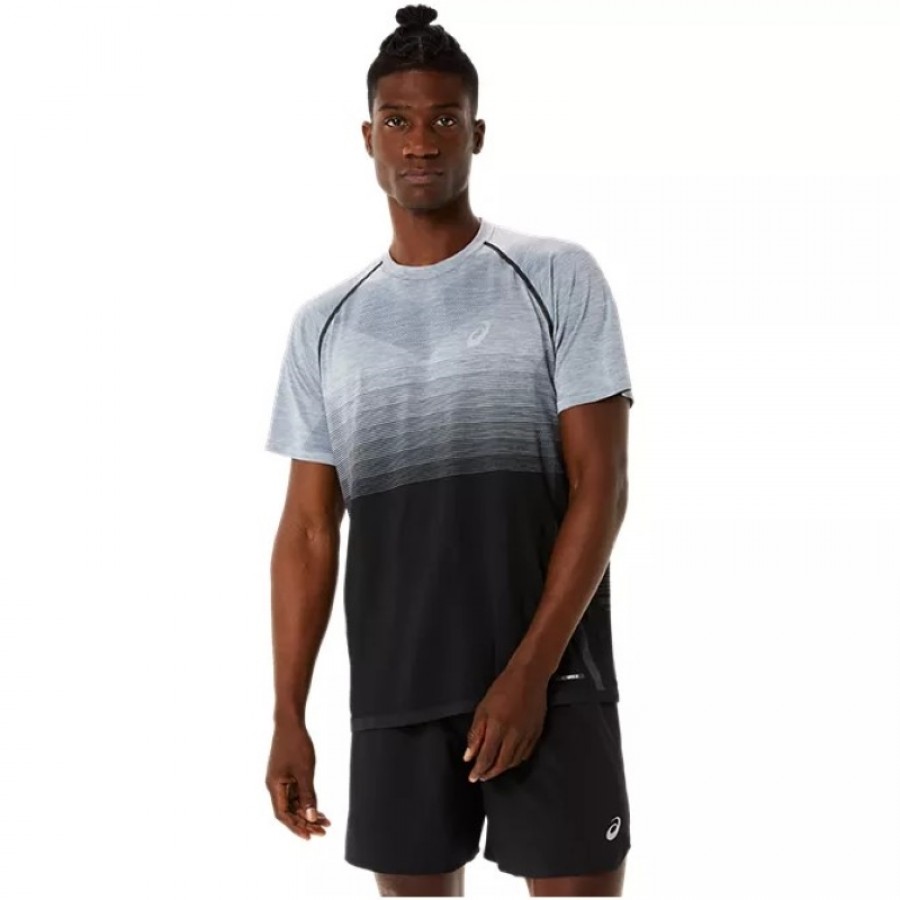 Camiseta Asics Seamless SS Top Performance Gris  Offerta + Economico
