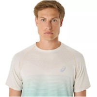 Camiseta Asics Seamless SS Top Verde Birch  Oferta + Barato