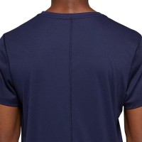 Camiseta Asics Silver Blue Peacoat Glossy White