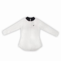 Camiseta Asics Sleeve Blanco Brillante Mujer  Oferta + Barato