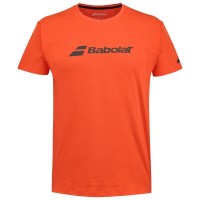 Camiseta Babolat Exercise Rojo Naranja