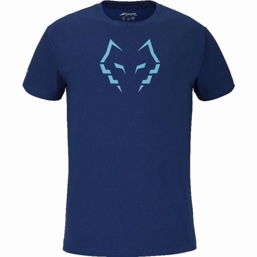 Camiseta Babolat Juan Lebron Algodon Azul Oscuro Camiseta Babolat Juan Lebron Algodon Azul Oscuro