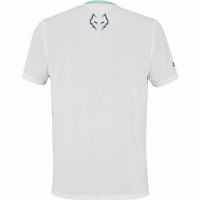 Camiseta Babolat Juan Lebron Tête à col crew Tee Blanco