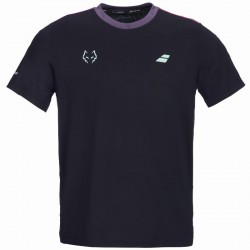 Camiseta Babolat Juan Lebron T-shirt à col rond Negro