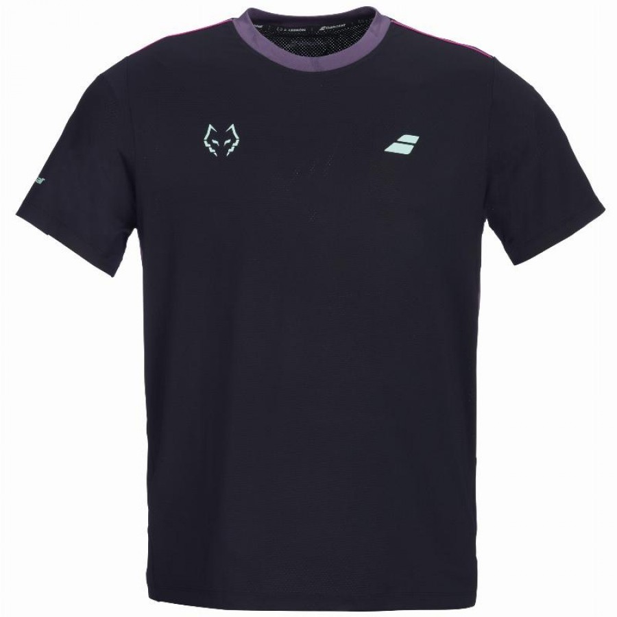 Camiseta Babolat Juan Lebron T-shirt A collo Alto