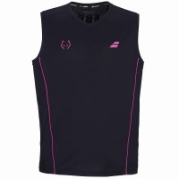 Camiseta Preta Babolat Juan Lebron