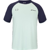 Camiseta Babolat Juan Lebron Verde Azul  Oferta + Barato