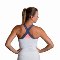 BB Cloud T-Shirt Bianco Grigio Corallo  Offerta + Economico
