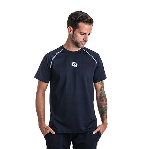 Camiseta BB Roger Blanco Negro Camiseta BB Roger Blanco Negro