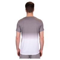 Camiseta Bidi Badu Crew Gradiant Gris Blanco  Oferta + Barato