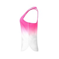Bidi Badu Crew Gradiant Rosa Bianco Maglietta Donna  Offerta + Economico