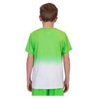 Camiseta Bidi Badu Crew Gradiant Verde Neon Blanco Junior  Oferta + Barato