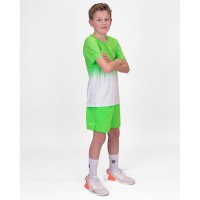 Camiseta Bidi Badu Crew Gradiant Verde Neon Blanco Junior  Oferta + Barato