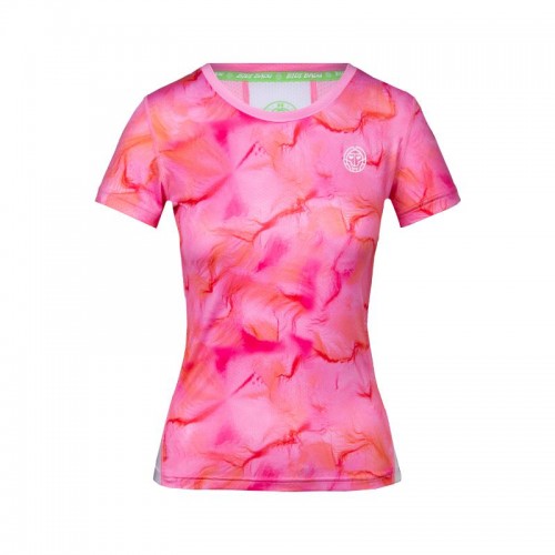 Camiseta Bidi Badu Eve Rosa Blanco Camiseta Bidi Badu Eve Rosa Blanco