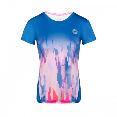 Camiseta Bidi Badu Eve Tech Azul Rosa Mujer Camiseta Bidi Badu Eve Tech Azul Rosa Mujer