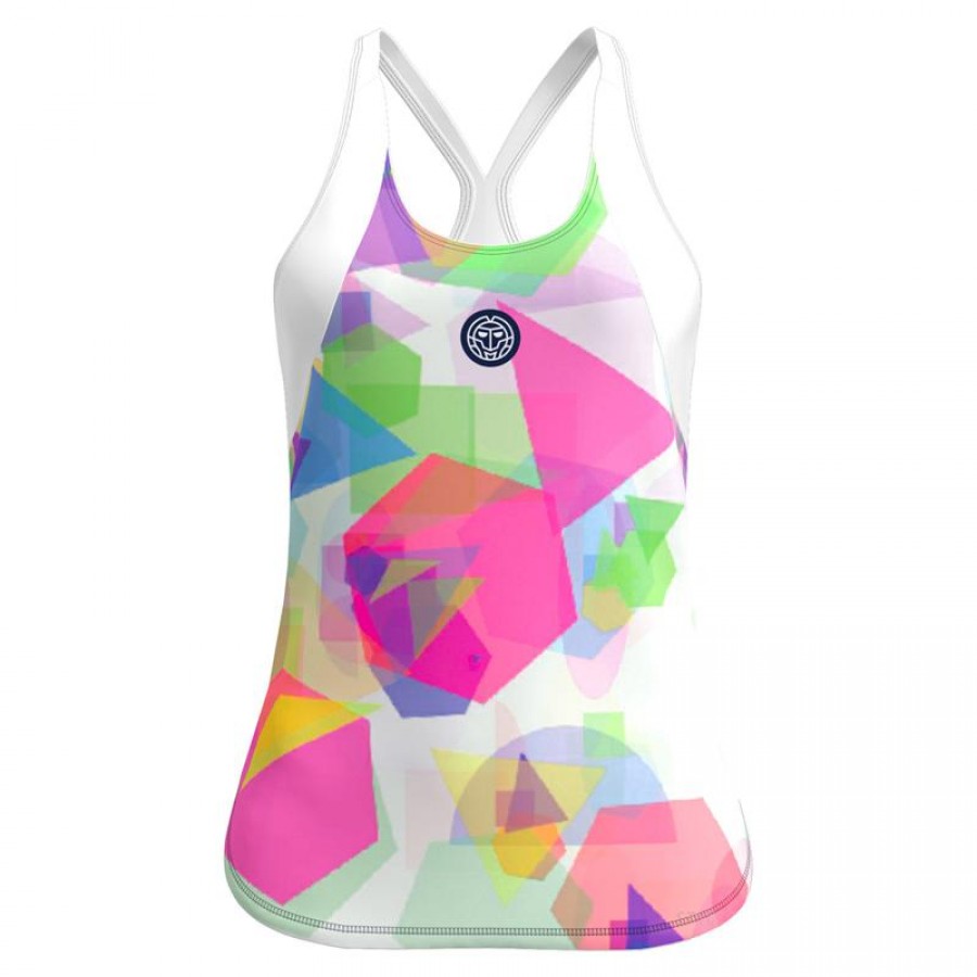 Camiseta Bidi Badu Kaleido Blanco Mix Mujer  Oferta + Barato